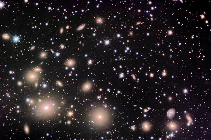 PERSEUS CLUSTER (GALAXY CLUSTER IN THE PERSEUS CONSTELLATION)