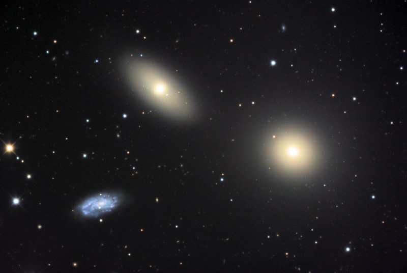 M105/NGC3384/NGC3389