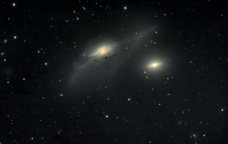 NGC4438, NGC4435